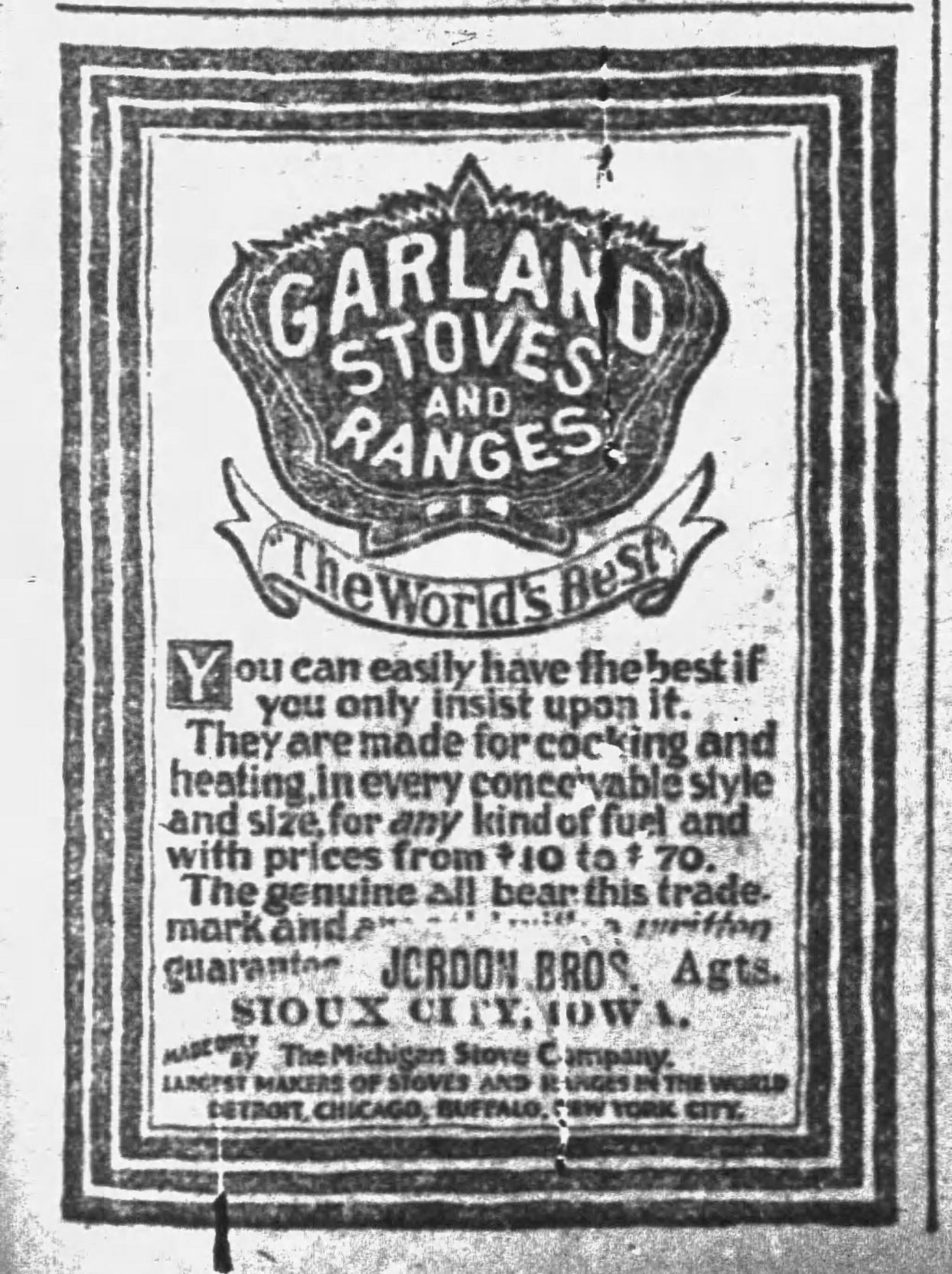 Journal ads from the old days: Oct. 17, 1894